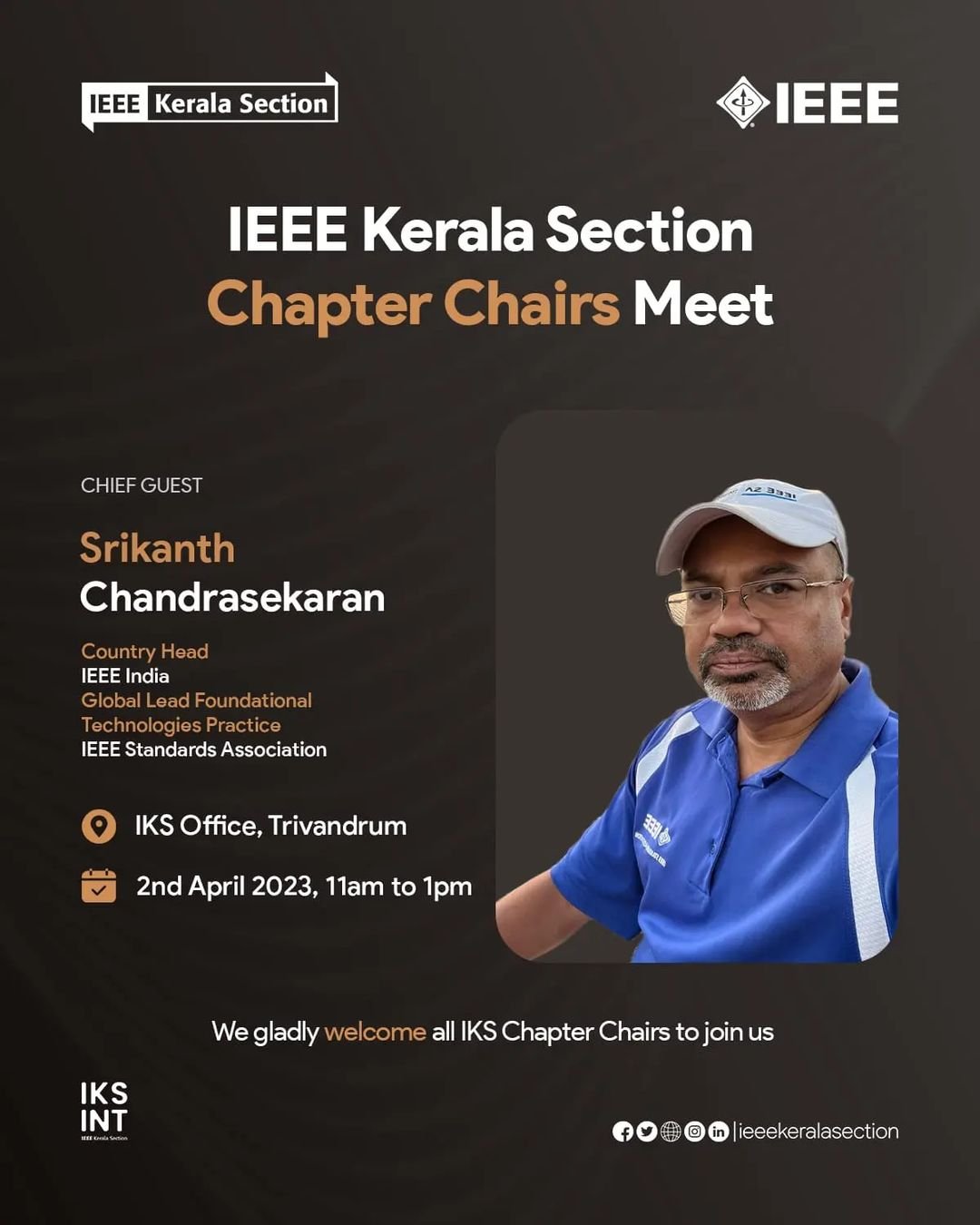 IEEE Kerala Section Chapter Chairs Meet