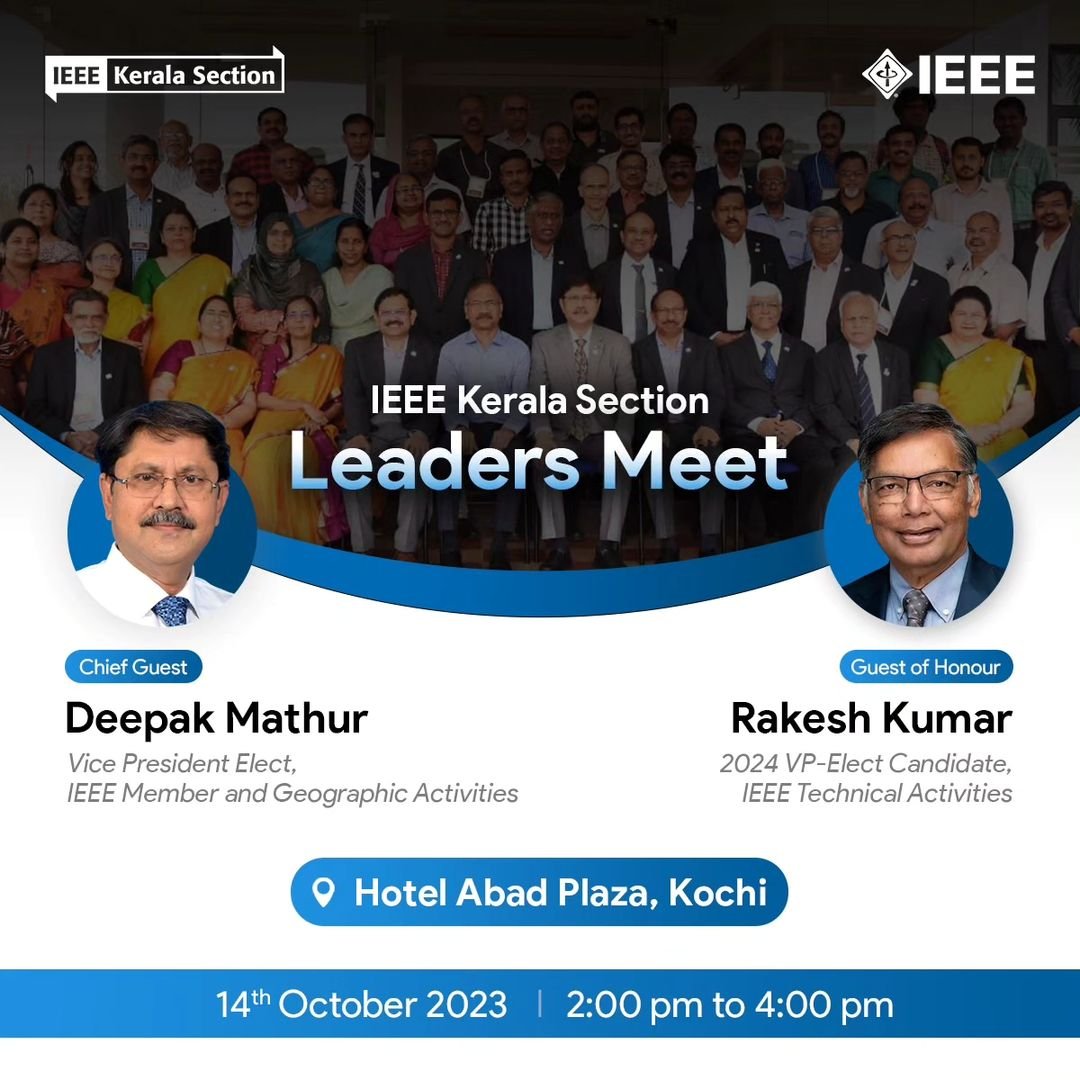 IEEE Kerala Section Leaders Meet