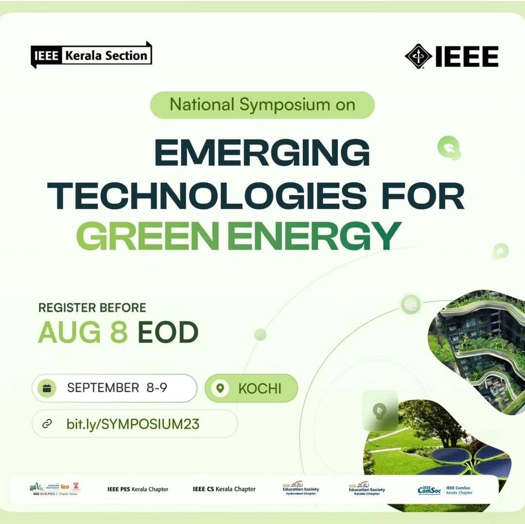 National Symposium on Emerging Technologies for Green Energy